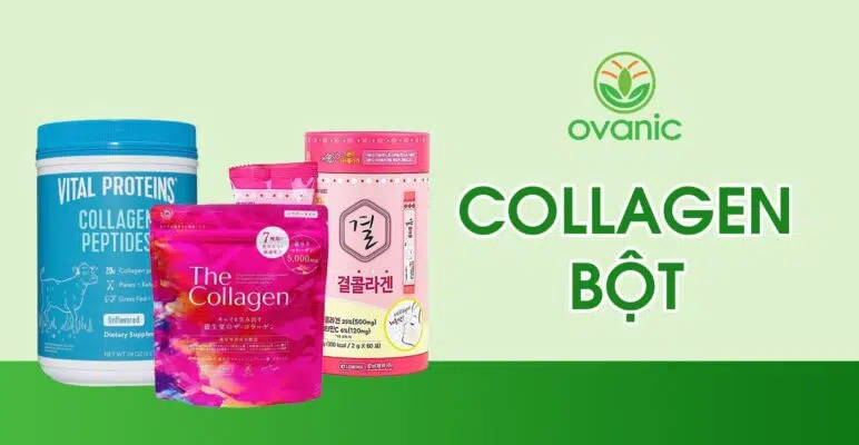 Danh mục collagen dạng bột tại Ovanic.vn