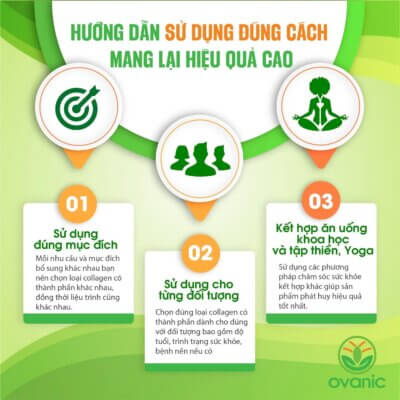 Hướng dẫn sử dụng collagen