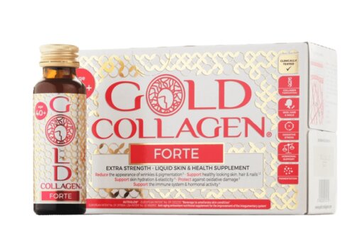 Hình Hộp sản phẩm nước uống Collagen Gold Forte