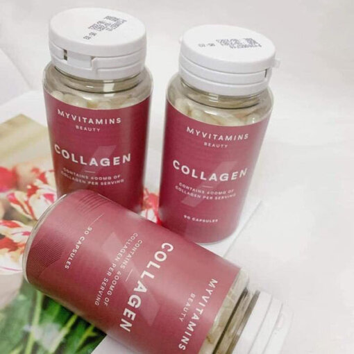 3 lọ collagen Pháp thực tế