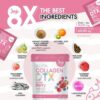 Thành phần Bột Collagen giảm cân đẹp da Gluta Collagen DTX vị dâu