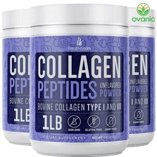 Bột Collagen Peptide Protein thủy phân Loại 1 &3 bổ sung chống lão hóa là thực phẩm cung cấp hàm lượng collagen nguyên chất, 100 % tự nhiên.