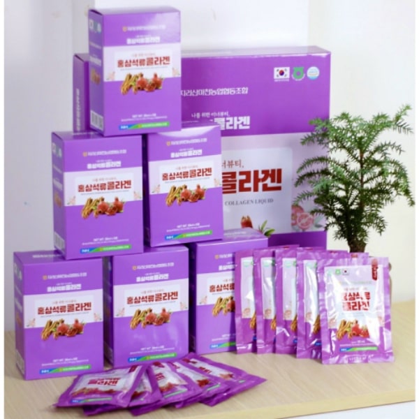 Nước Hồng Sâm Collagen Lựu KGF Red Ginseng Pomegranate Collagen