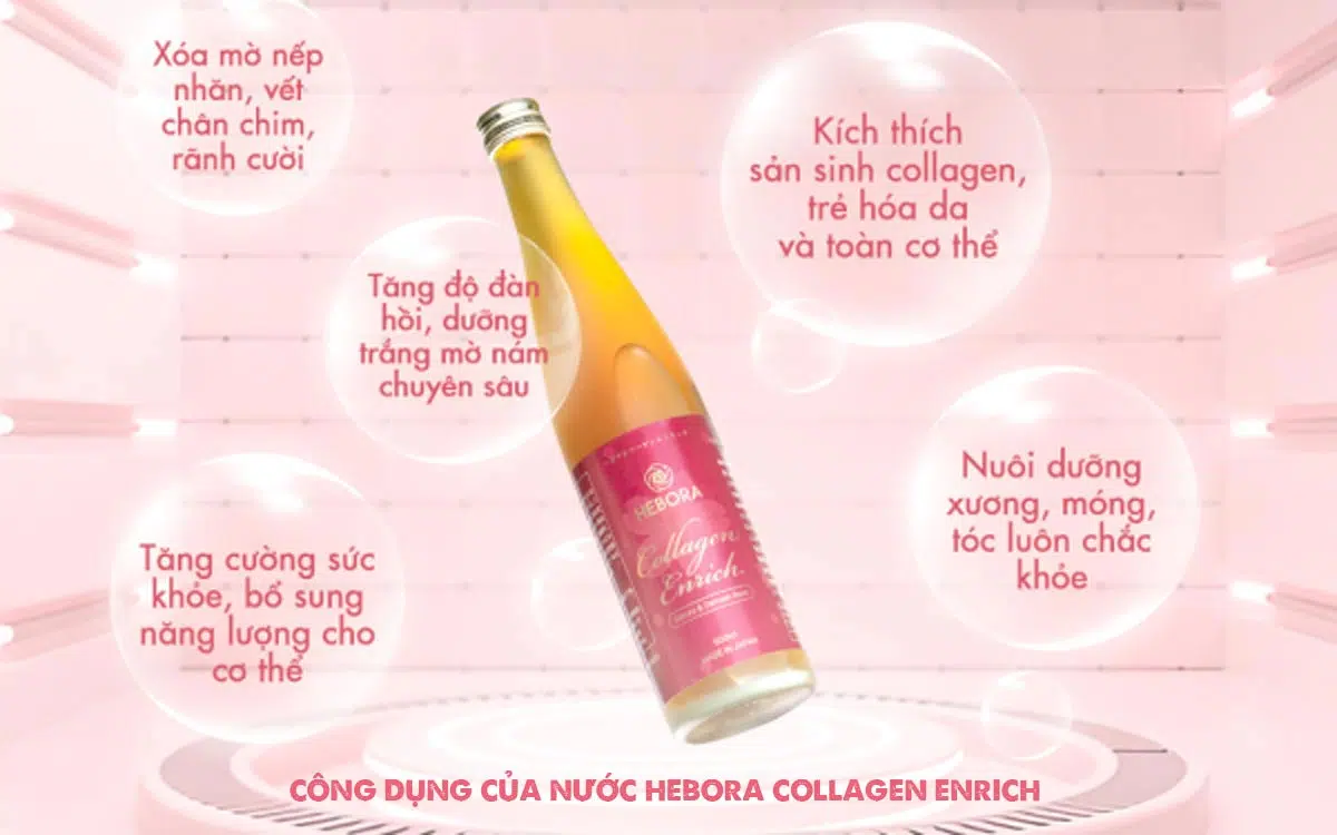 Công dụng chính của sản phẩm Hebora Collagen
