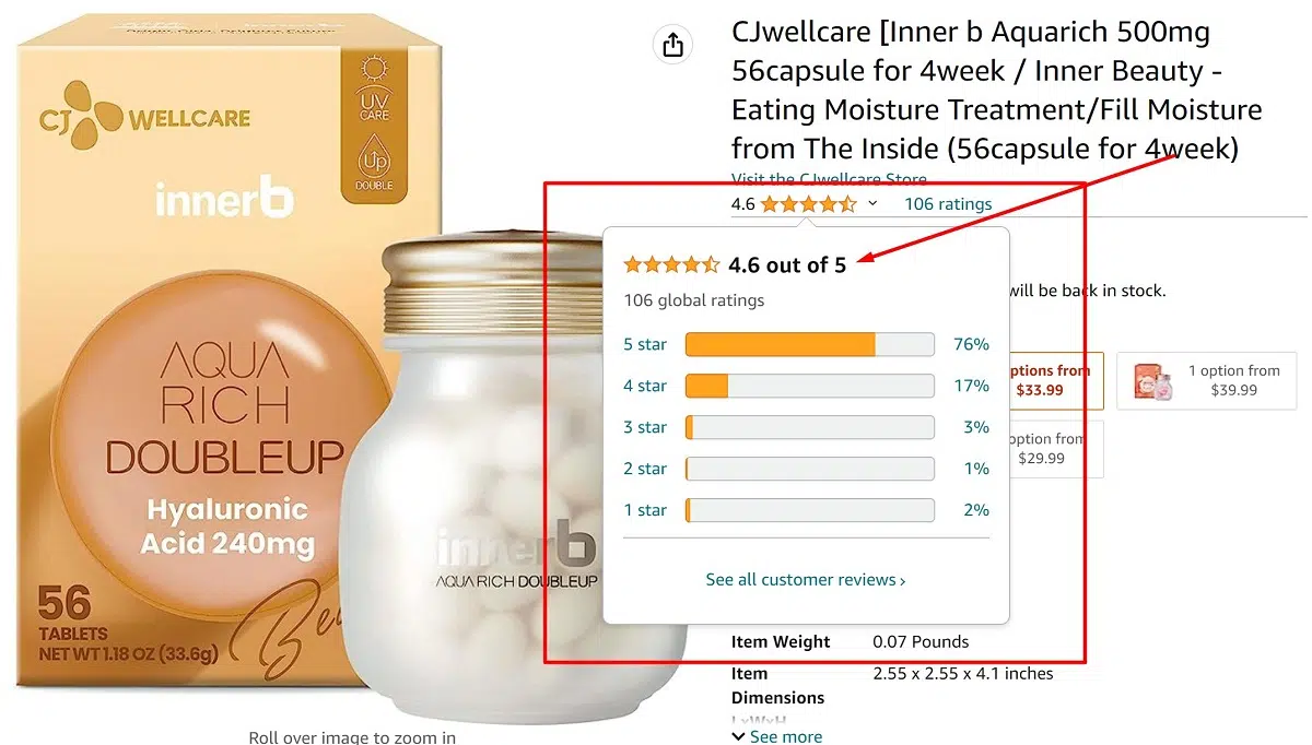 Review Innerb Aqua Rich Double Up Đánh giá về sản phẩm Innerb Aqua Rich Double Up
