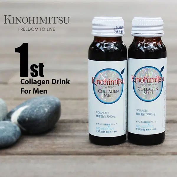 chai nước uống Collagen Kinohimitsu Men