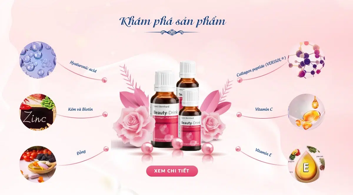 hình Thành phần của Collagen Beauty Drink