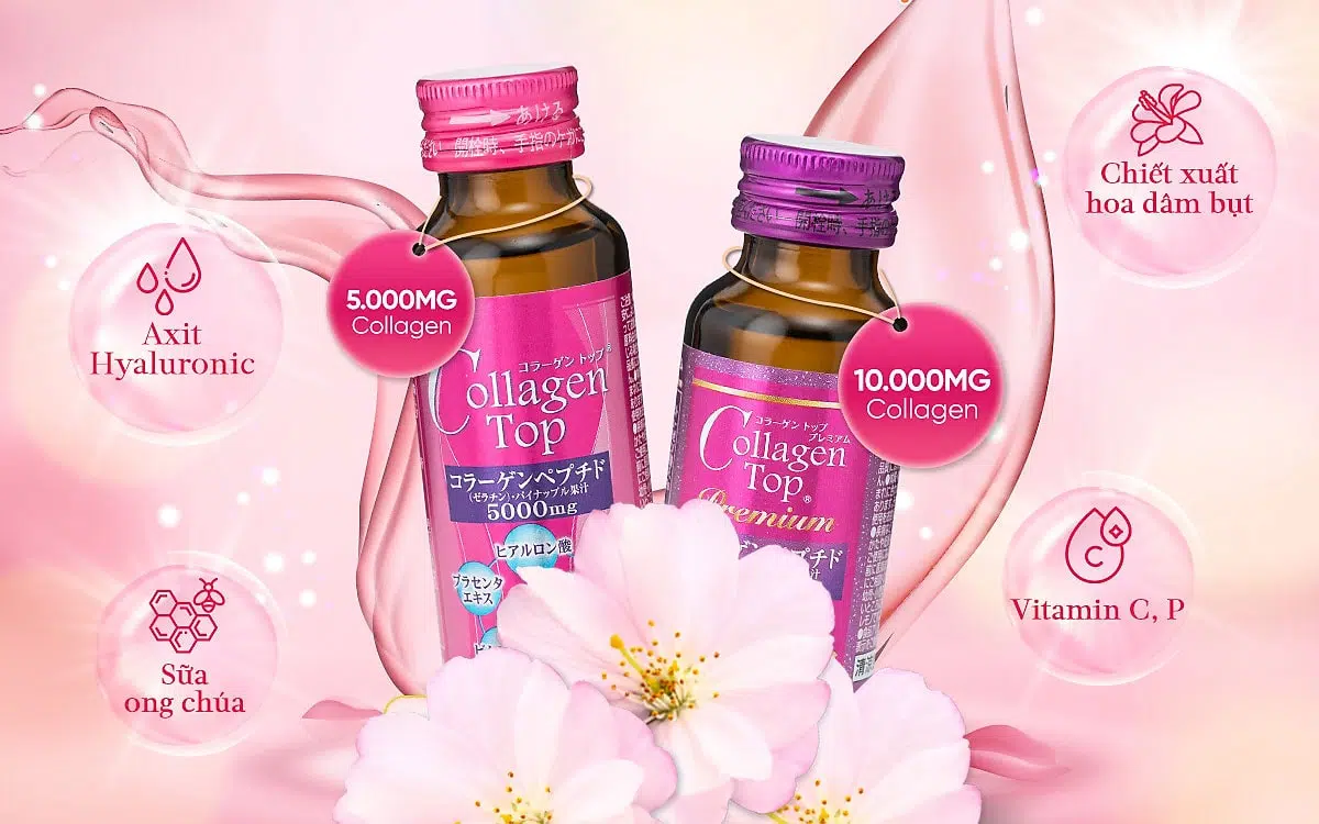 Thành phần của nước collagen Nhật