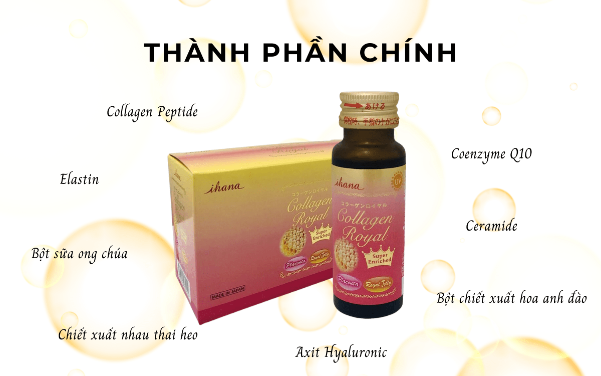 thành phần chính của collagen nước monomaru Nhật