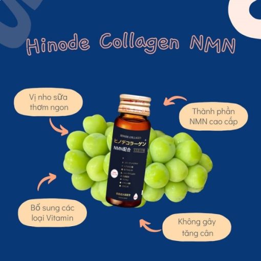 Ưu điểm của Collagen Nước Hinode Collagen Premium Nhật Bản