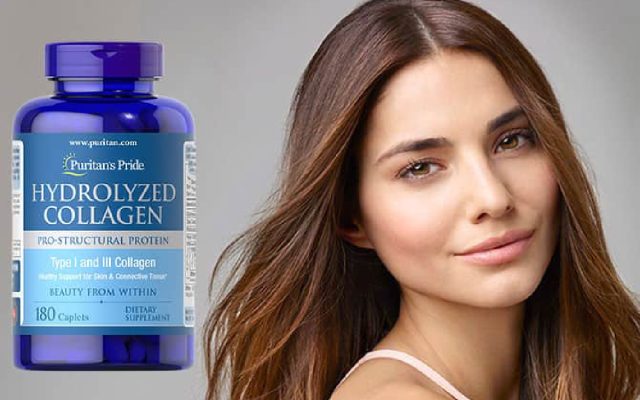 Hiệu quả của viên uống collagen thủy phân puritan’s pride