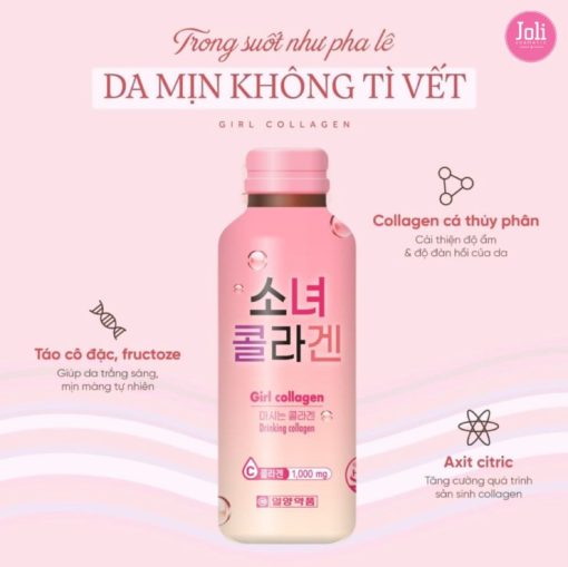 Thành phần chính Nước uống đẹp da Girl Collagen 1000mg