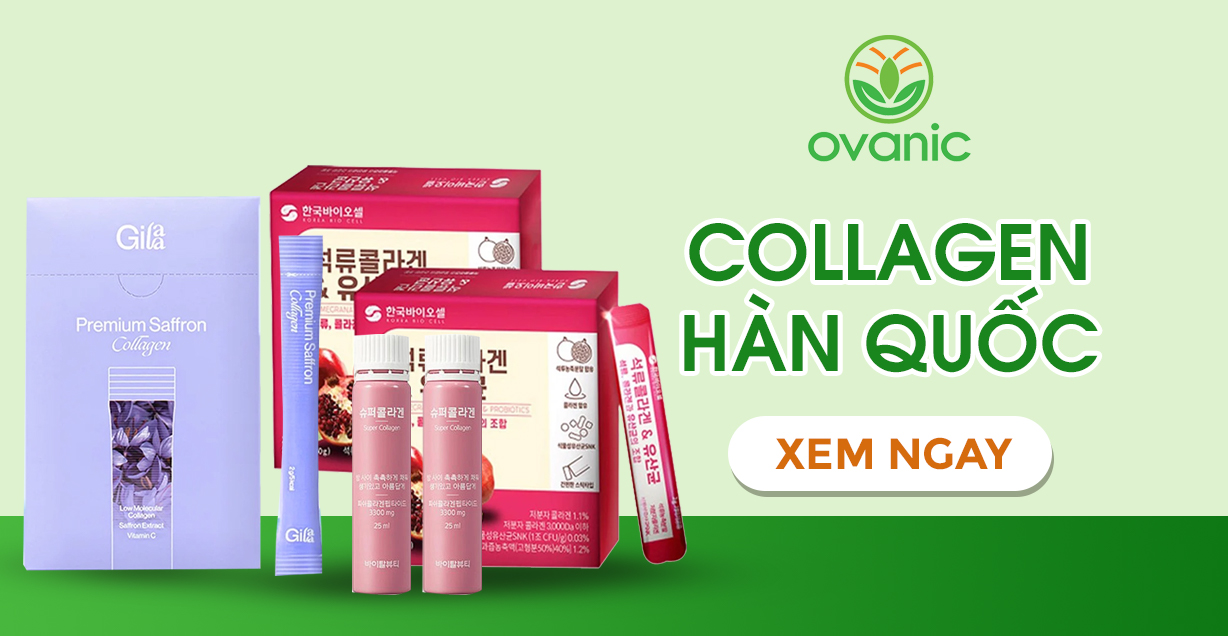 Collagen Hàn Quốc chính hãng, chất lượng cao