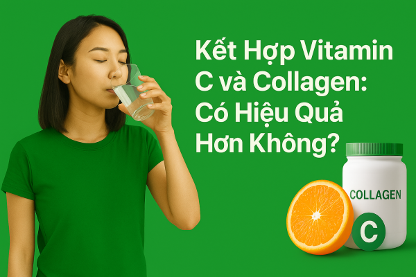 Kết hợp vitamin c với collagen để tăng hiệu quả