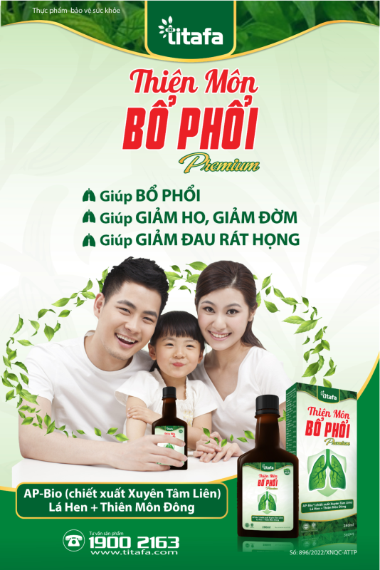 Thiên Môn Bổ Phổi Premium