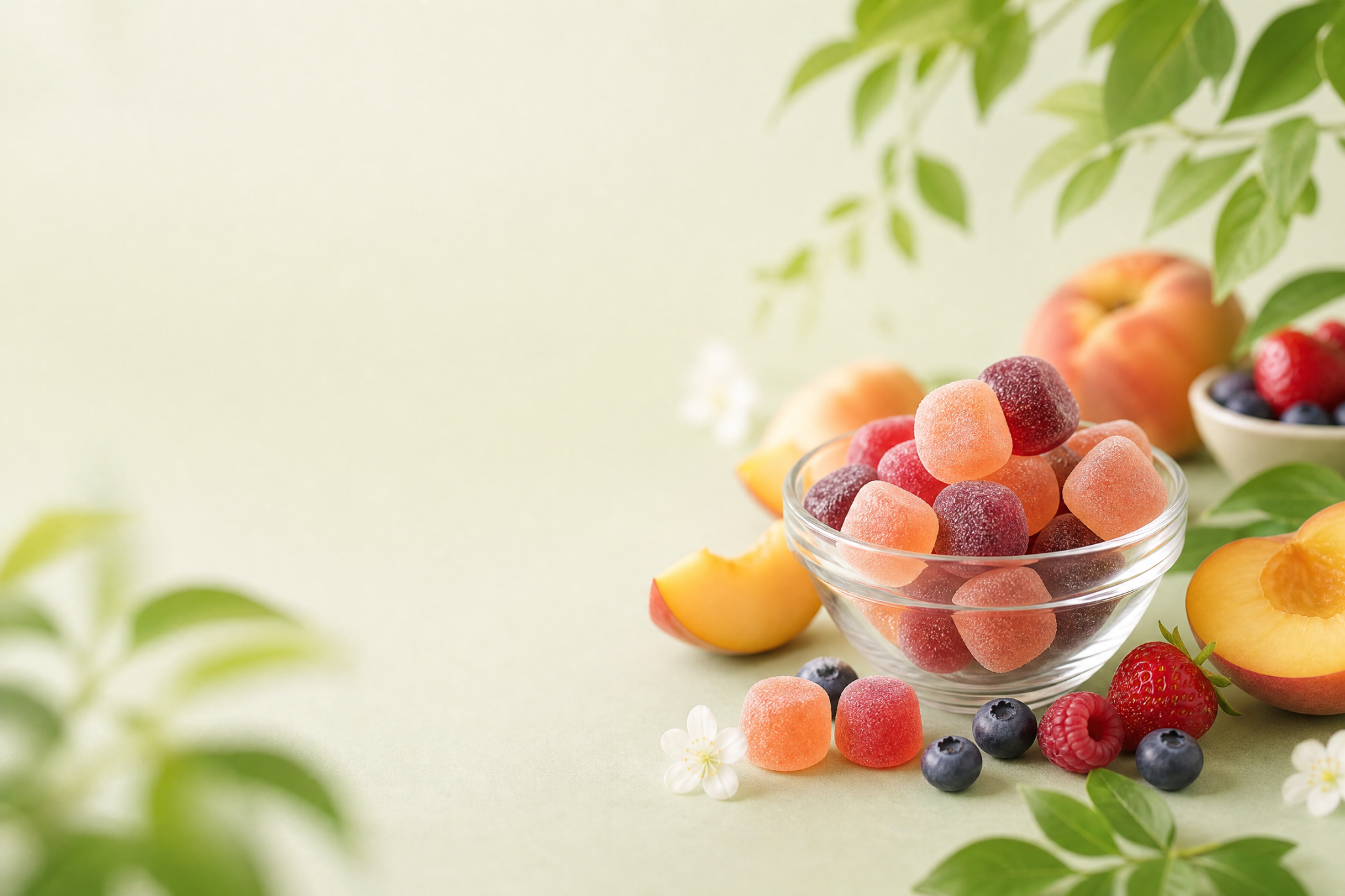 Collagen gummies vị trái cây có hương vị dễ dùng